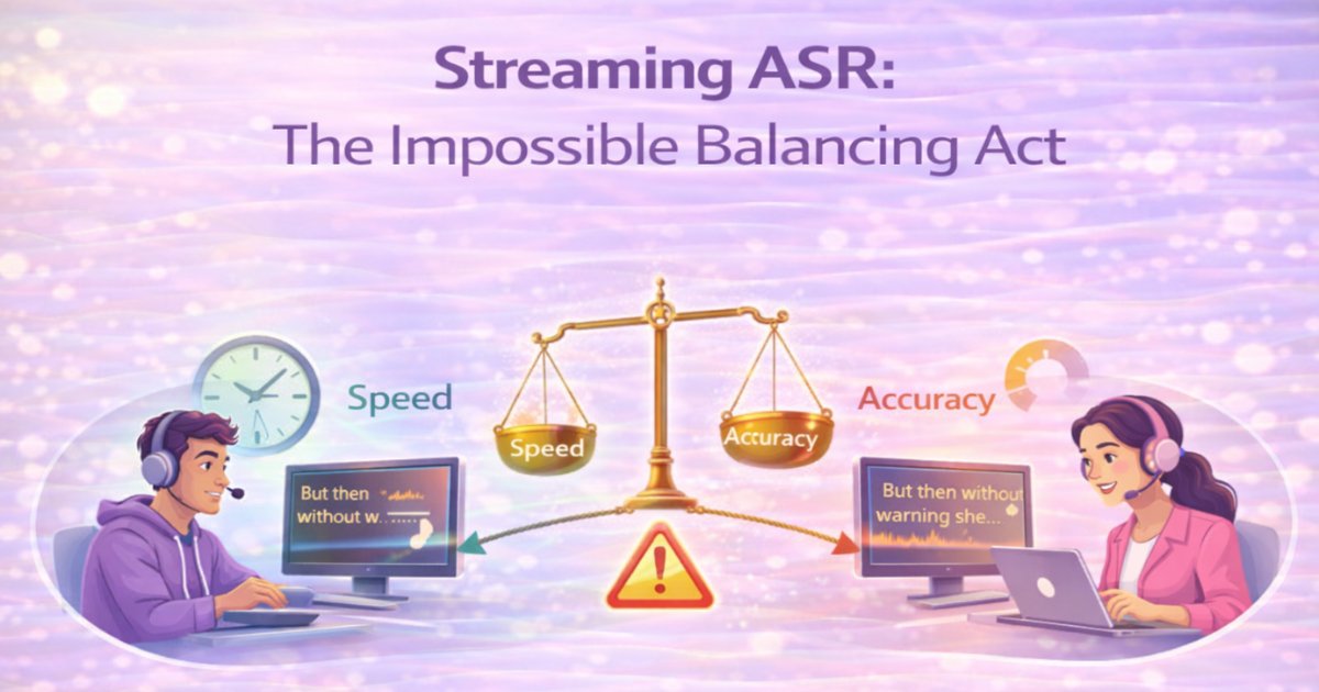 How Streaming Speech to Text Works: Balancing Speed and Accuracy