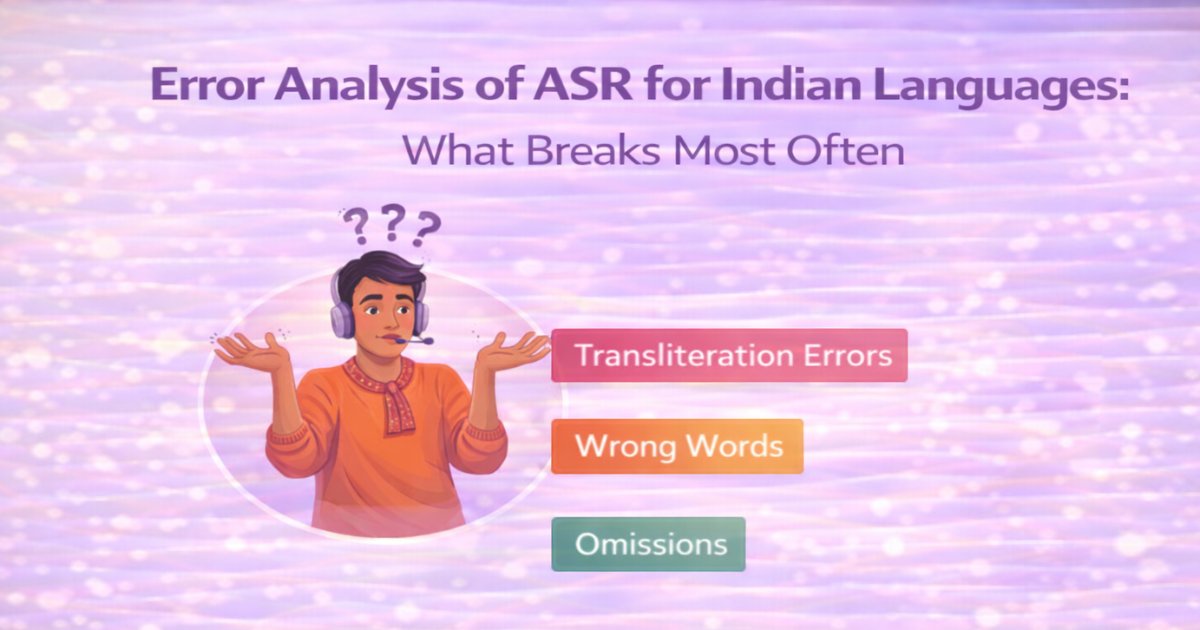 Common Issues and Challenges in Indian Language Speech Recognition