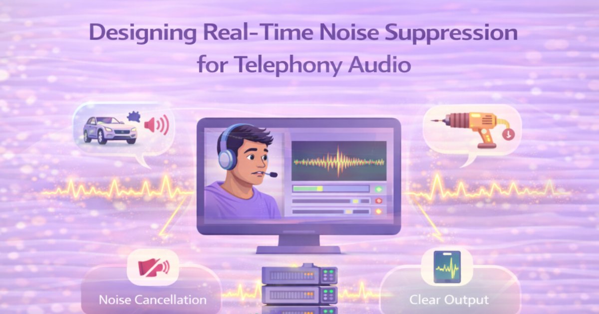 How to Improve Audio Quality in VoIP and Telephony: A Guide to Real-Time Noise Suppression