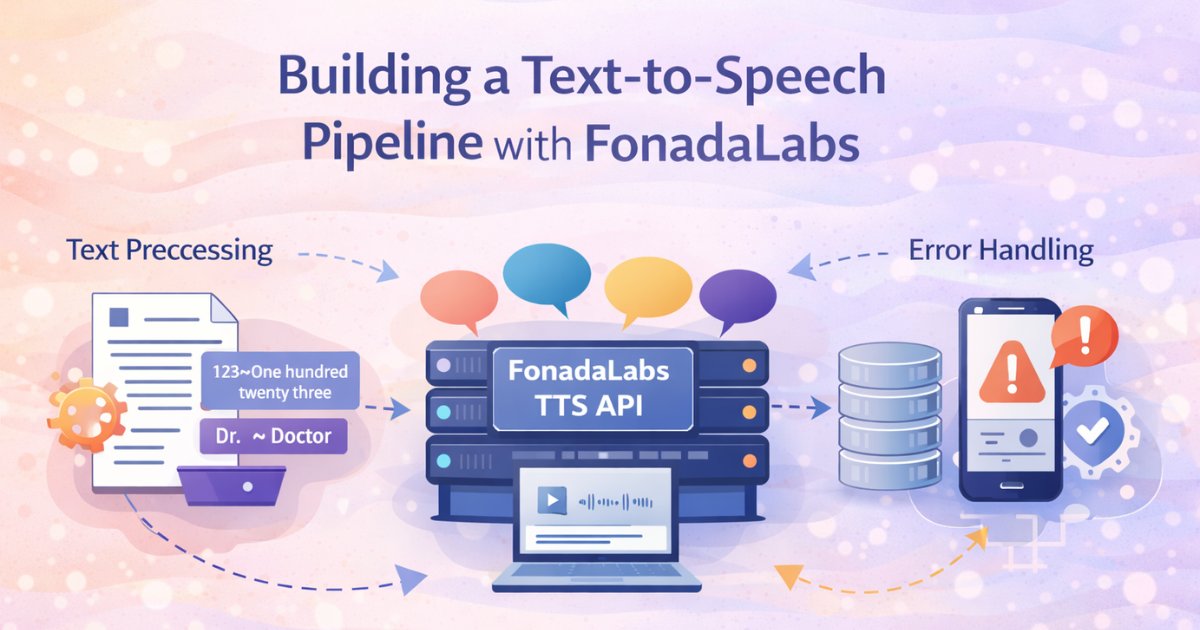 Build Your Own TTS Pipeline: A Quick Start Guide with FonadaLabs
