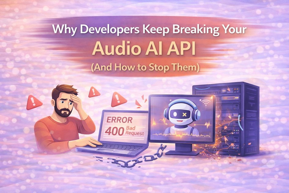 Designing Clean Audio AI APIs Developers Won't Misuse