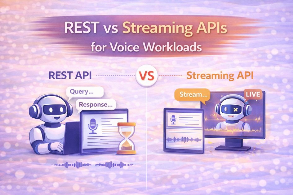 REST vs Streaming APIs for Voice Workloads